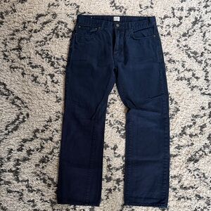 J. Crew Vintage Slim Straight Jeans in Navy